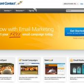 Constant Contact Homepage